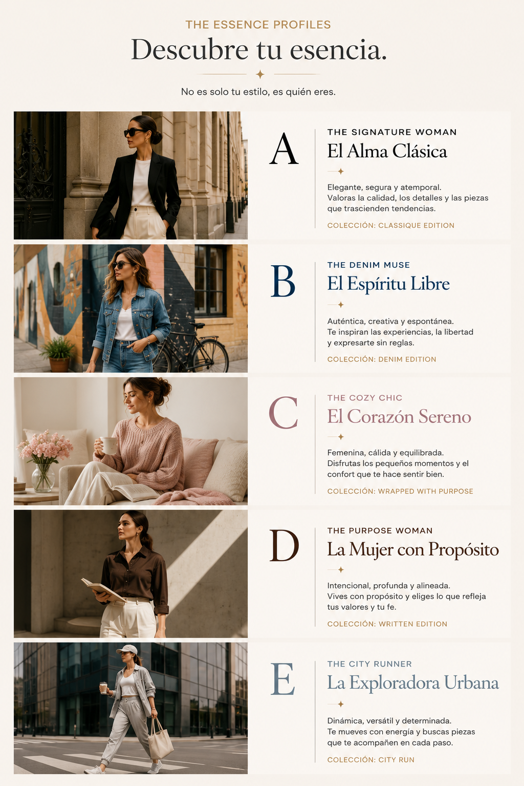 NO ES SOLO TU ESTILO, ES QUIEN ERES TU