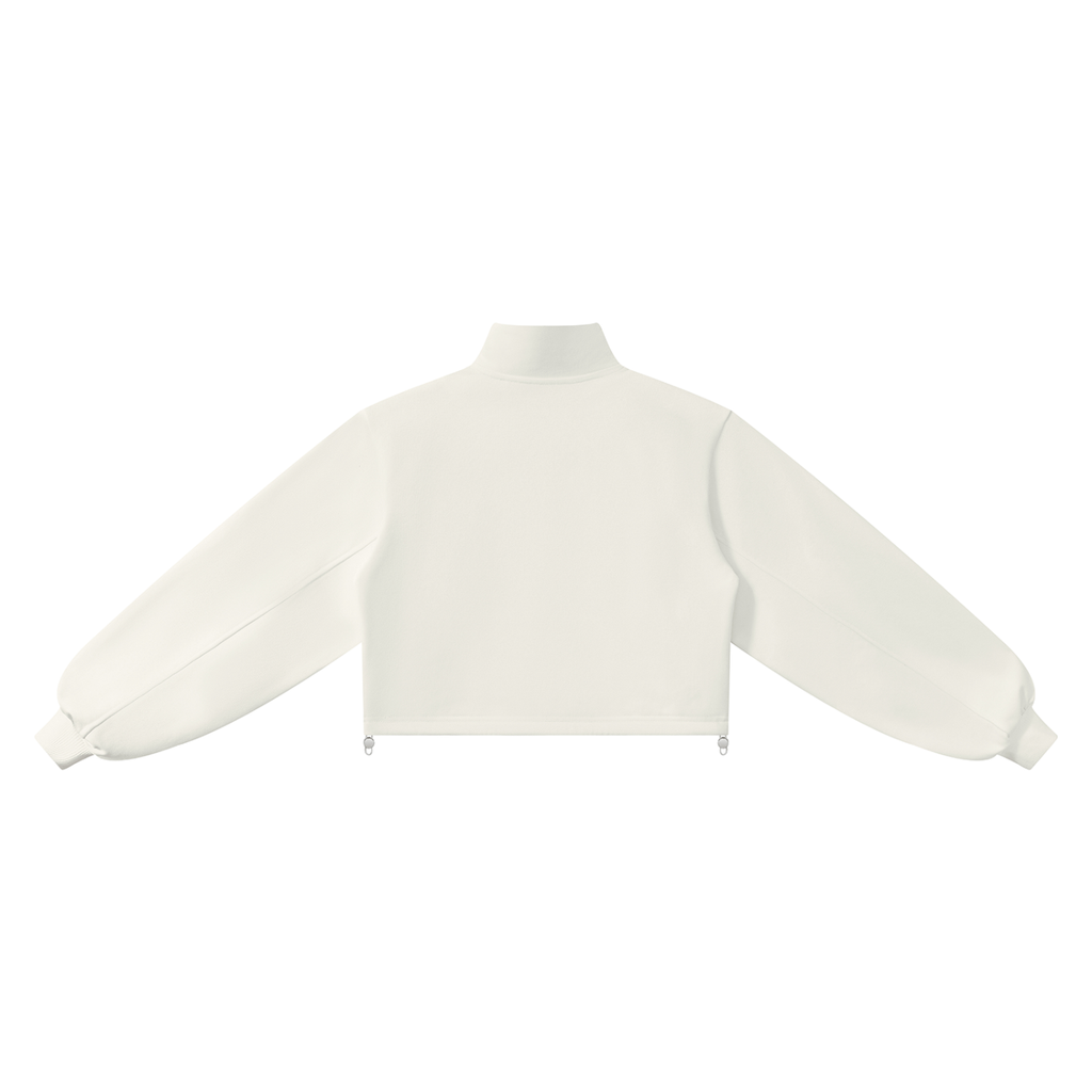 Brave Written Edition - Mock-Neck Quarter-Zip Sweatshirt