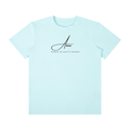 Amo - Written Edition Classic Crew Neck Cotton T-Shirt