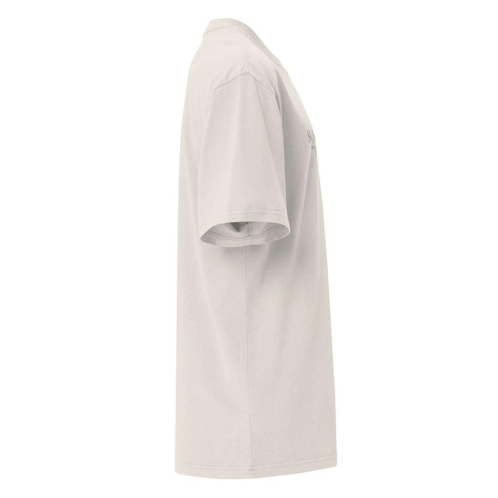Camiseta oversize con efecto desgastado
