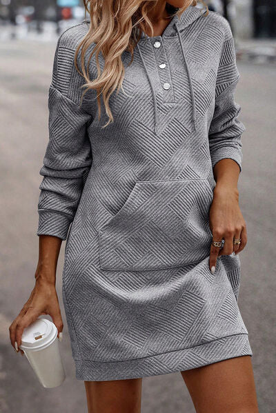 Casual Hoddie Dress